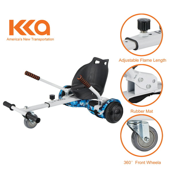 Go Kart Accessory for 6.5 8 10 Two Wheels Hoverboard CBD Hoverboard Seat Attachment Self Balancing Scooter Hover Board with Seat for Kids.